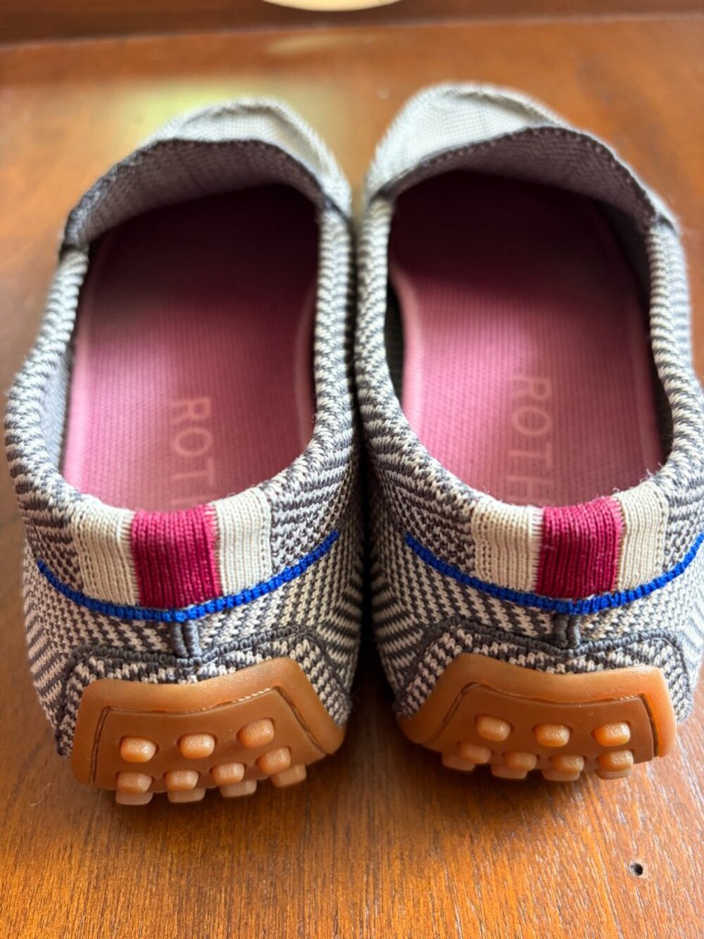Rothy's The Driver Iron Herringbone Size: 9 - Picture 7 of 8